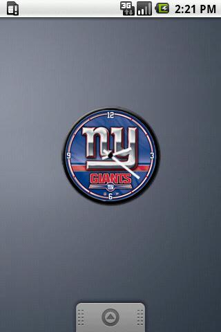 New York Giants Clock 2 Android Themes