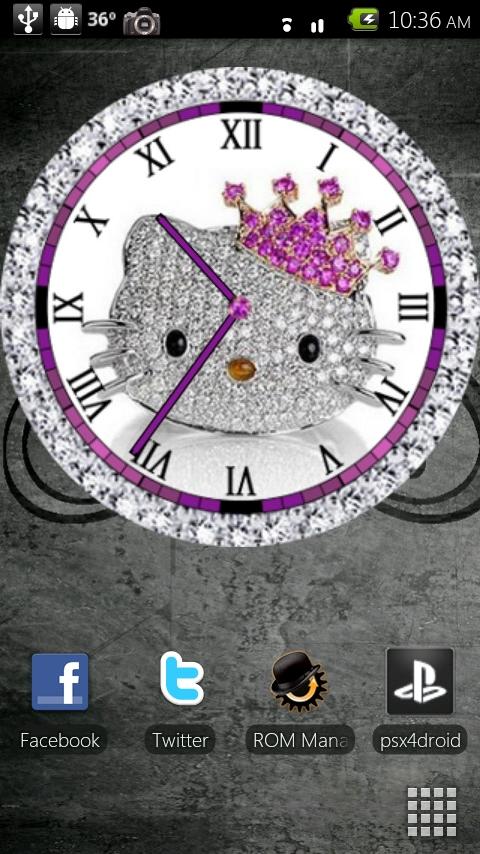 HELLO KITTY PRINCESS DIAMONDS Android Themes