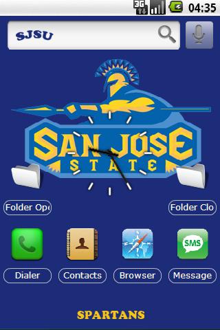 San Jose State U w/iPhone icon Android Themes