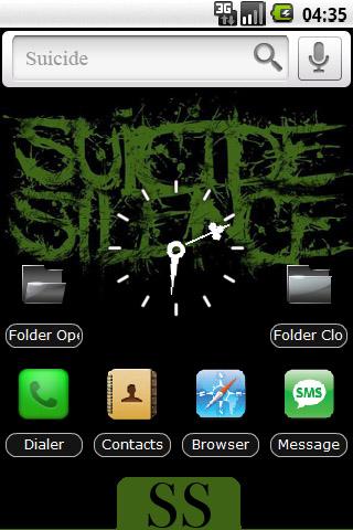 Suicide Silence – iPhone Icons Android Themes