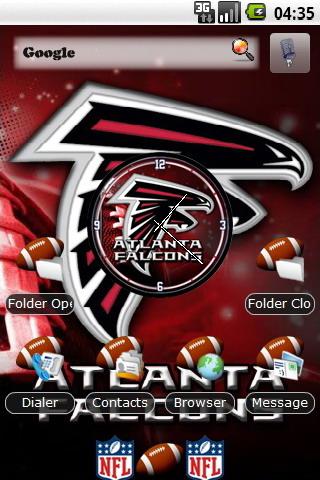 Atlanta Falcons theme Android Themes