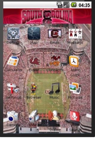 USC Carolina Gamecocks 2 Android Themes