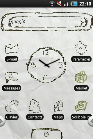 Scribble Theme Android Themes