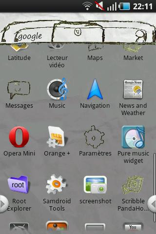 Scribble Theme Android Themes