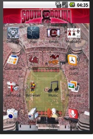 USC Carolina Gamecocks Theme Android Themes