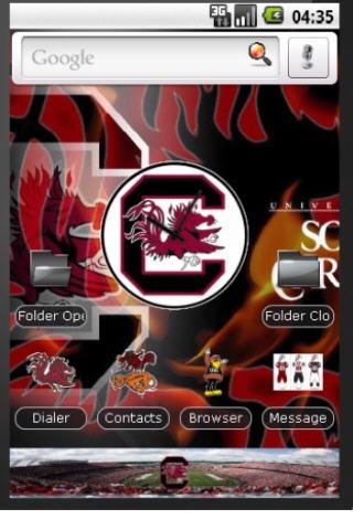 USC Carolina Gamecocks Theme Android Themes
