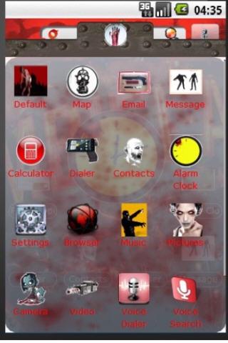 Cult Classic Evil Dead Android Themes