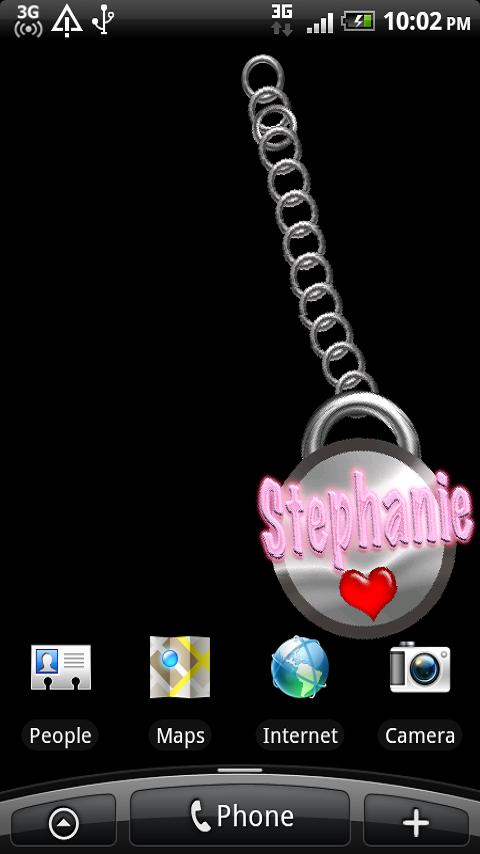 Stephanie Name Tag Android Themes