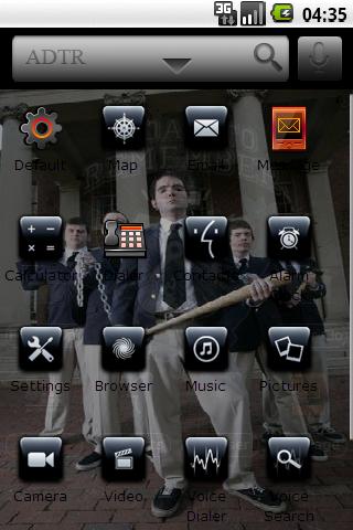 A Day To Remember -Black Icons Android Themes