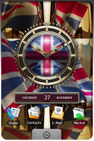 UNITED KINGDOM GOLD Android Themes