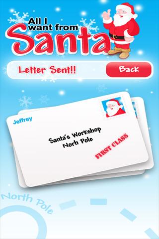 Carta a Santa – Lista Deseo Android Themes