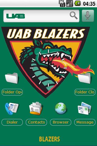 U. of Alabama at Birmingham Android Themes