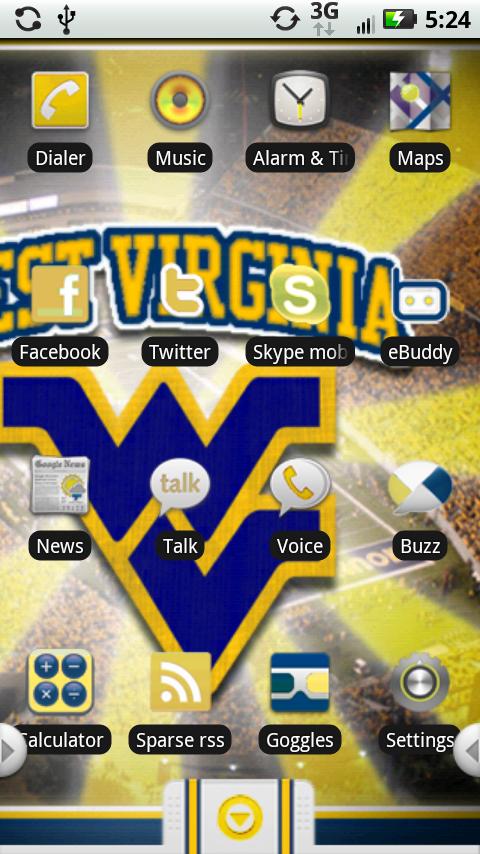 West Virginia Theme – Full Android Themes