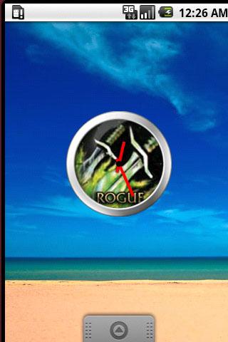 Rogue Clock Widget Android Themes