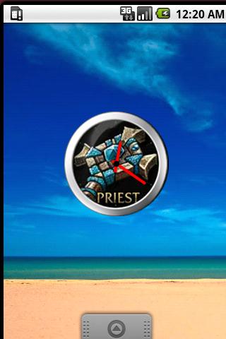 Priest Clock Widget Android Themes