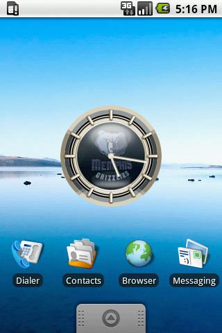 MEMPHIS GRIZZLIES Alarm Clock Android Themes