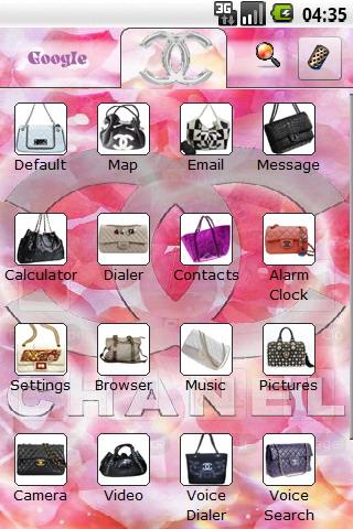 Chanel theme Android Themes