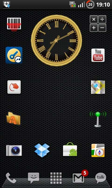 Kremlin Analog Clock Wiget