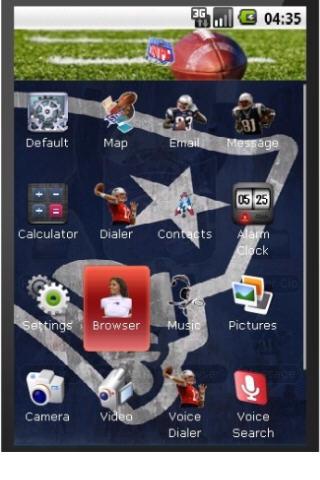 New England Patriots HD Theme Android Themes