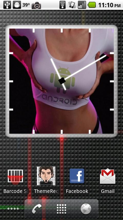 Android’s Awesome Clock Widget Android Themes