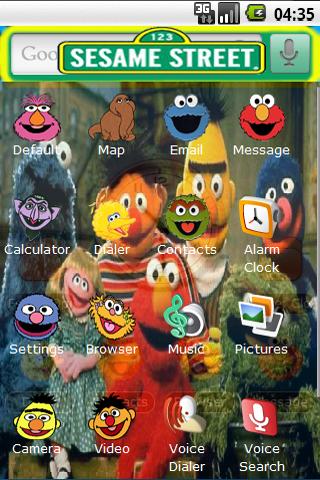 Sesame Street Theme Android Themes