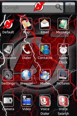 New Jersey Devils Android Themes
