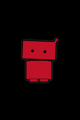 Blinky Droid Red Live Wall Android Themes
