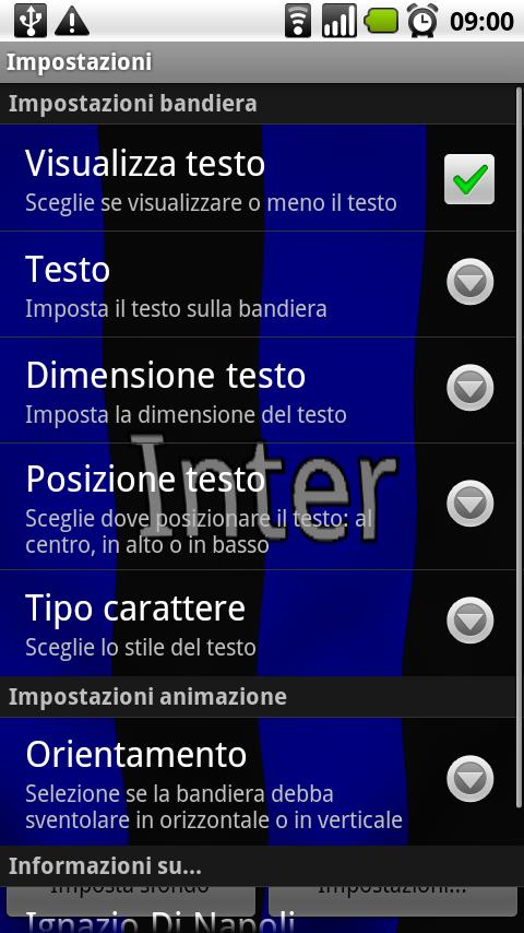 Inter Live Wallpaper Android Themes