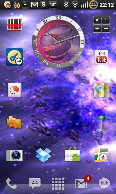 Supernova Live Wallpaper Android Themes