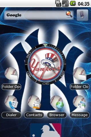 Yankees theme 2 Android Themes