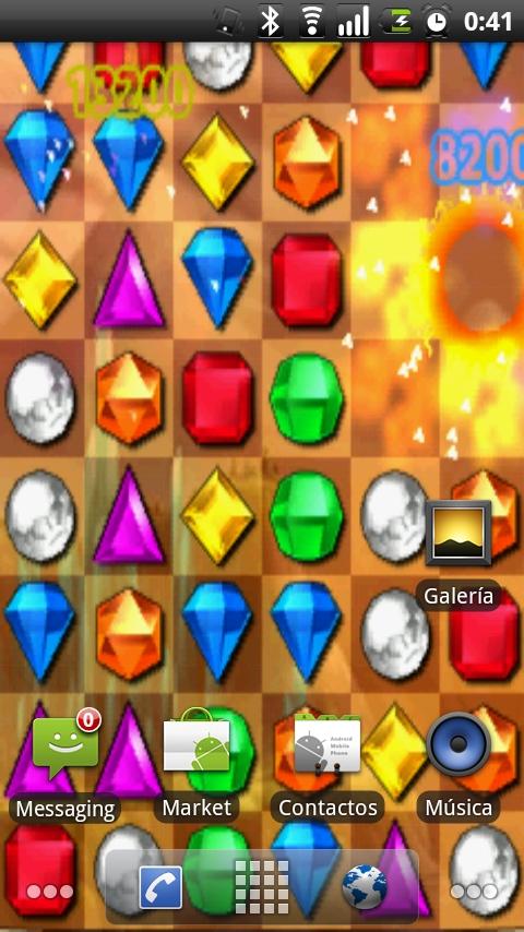 Bejeweled Blitz LiveW Android Themes