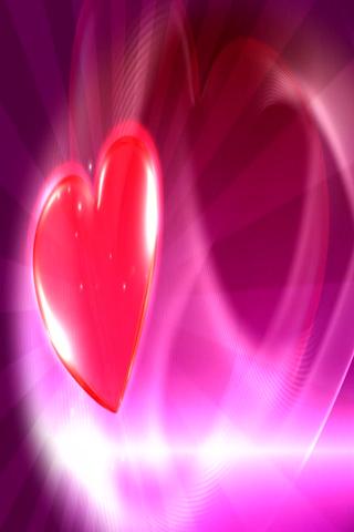 Love Heart HD LIVE WALLPAPER Android Themes