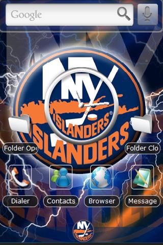 New York Islanders (v2) Android Themes