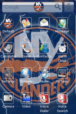 New York Islanders (v2) Android Themes
