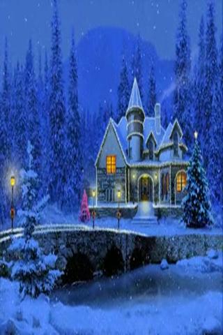 Christmas Cottage LIVE Android Themes