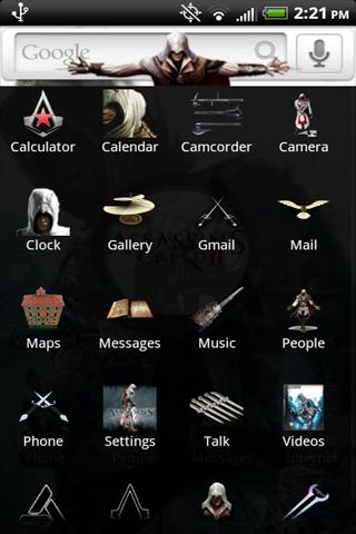 Assassin’s Creed Theme Android Themes