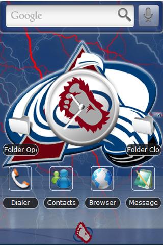 Colorado Avalanche Android Themes