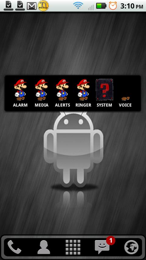 AM Skin:  Mario Android Themes