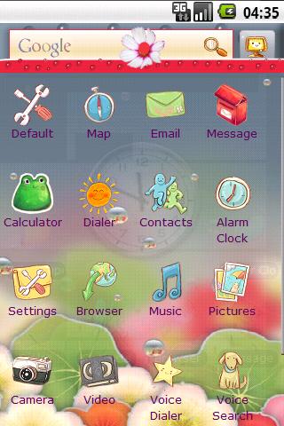 Rain & Cosmos Android Themes