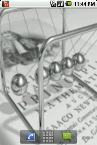 Newtons Cradle Live Wallpaper