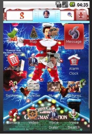 Christmas Vacation Theme Android Themes