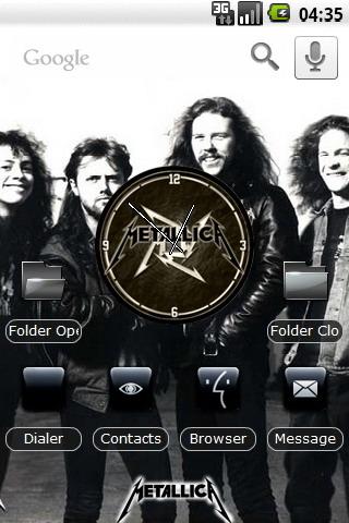 Metallica theme Android Themes