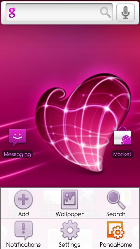 Precious Pink Theme Android Themes