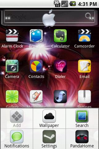 HD Theme:iPhone4 Style Android Themes