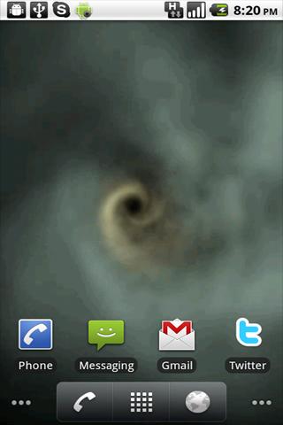 Eye of the Storm Live Wall Android Themes