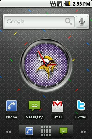 Vikings Clock Widget Android Themes