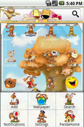 Theme:Yapee Dog Android Themes