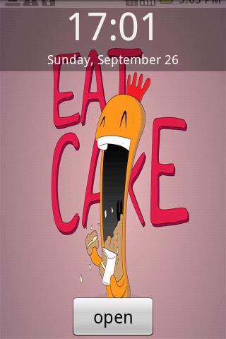 EAT CAKE Theme Android Themes