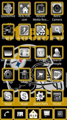 Pittsburgh Steelers ADW Theme Android Themes