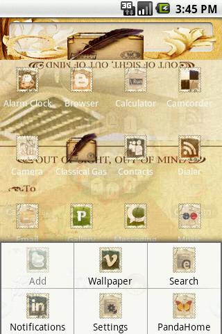 HD Theme:Classical Gas Android Themes